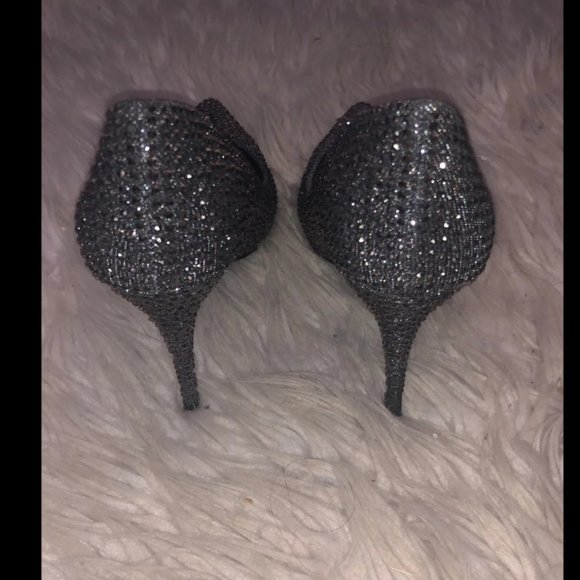 Steve Madden Daisie Pumps Heels sparkle sz7.5 M - Picture 3 of 6